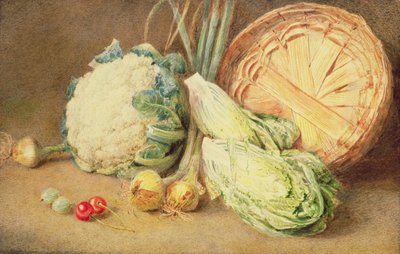 Natura Morta di Verdure da William Henry Hunt